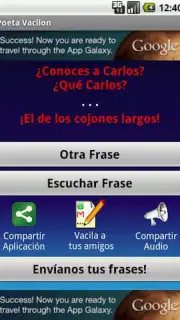 Poeta Vacilon screenshot 3