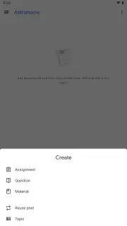 Google Classroom screenshot 5