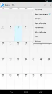 Hijri Calendar screenshot 9