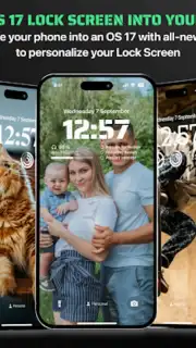 iLock - Lock Screen OS 17 screenshot 1