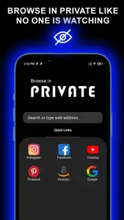 Web Browser - Private Browser - Private Web Browser - Incognito screenshot 1