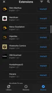 TachiyomiJ2K screenshot 6