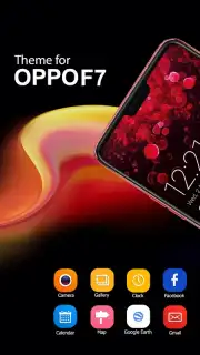 Oppo F7 Launcher - Themes and Wallpapers screenshot 3