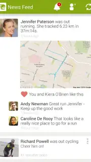 Endomondo Sports Tracker screenshot 2