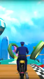 Police Bike Stunts Games screenshot 8