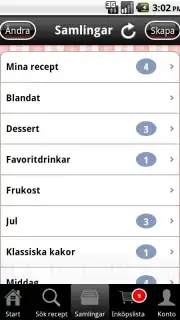 Kokaihop.se screenshot 2