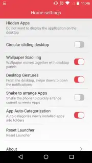 LeWa Launcher screenshot 7
