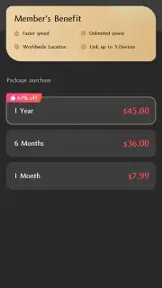Aman VPN screenshot 2
