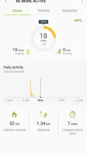 Samsung Health screenshot 6