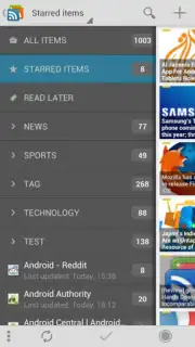 gReader screenshot 3