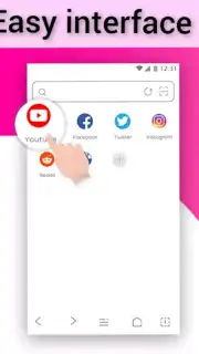 Private Web Browser screenshot 1