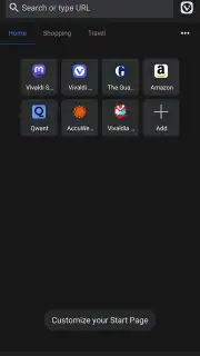 Vivaldi screenshot 3