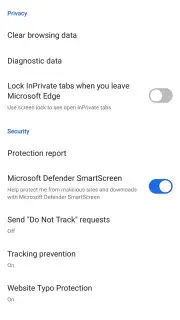 Microsoft Edge Beta screenshot 8