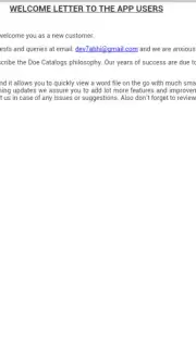 Docx Reader screenshot 1