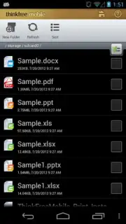 ThinkFree Office Mobile Viewer screenshot 1