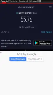 5G browser lite screenshot 1