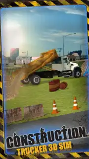 Construction Trucker 3D Sim screenshot 3