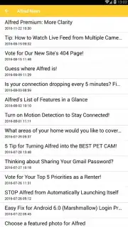 AlfredCamera Home Security screenshot 3