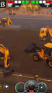 JCB Game Snow Excavator Games screenshot 3