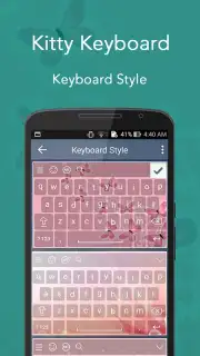 Cutie Kitty Keyboard screenshot 5