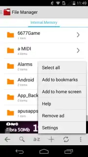 Clean File Manager screenshot 1
