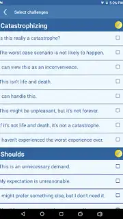Cognitive Diary CBT Self-Help screenshot 13