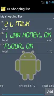 OI Shopping list screenshot 8