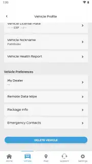 MyNISSAN screenshot 2