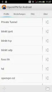 OpenVPN screenshot 4