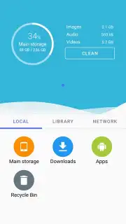 Cx File Explorer screenshot 1