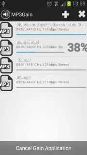 MP3Gain screenshot 2