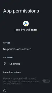 Pixel Live Wallpaper screenshot 1
