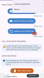DiskDigger screenshot 3