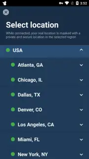 Mullvad VPN screenshot 2