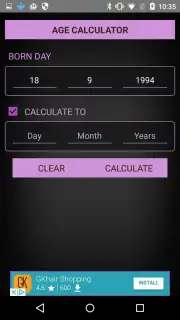 Age Calculator offline pro screenshot 5