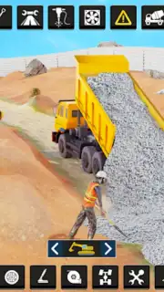 City Road Construction Game 3D screenshot 4