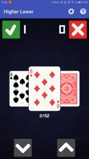 Higher Lower screenshot 2
