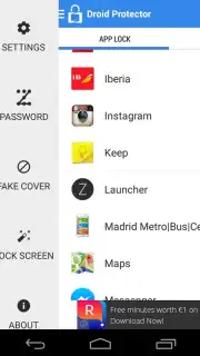 Droid Protector screenshot 1
