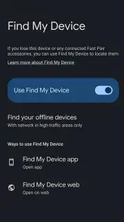 Google Play services screenshot 26