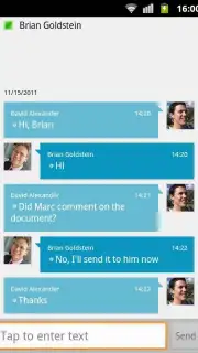 Lync 2010 screenshot 2