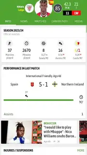 BeSoccer screenshot 11