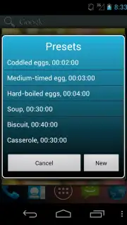 Kitchen timer screenshot 5