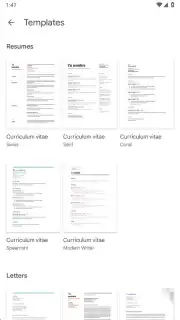 Google Docs screenshot 13