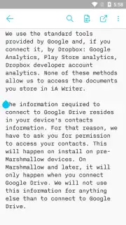 iA Writer screenshot 4