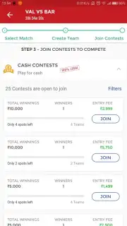 Dream11 screenshot 9