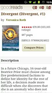 Goodreads screenshot 4