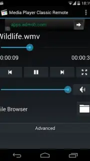 Media Player Classic Remote screenshot 1