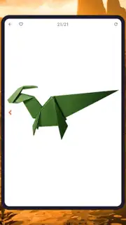 Origami dinosaurs paper shapes screenshot 18
