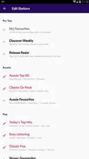 Spotify Stations screenshot 2