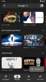 Google TV screenshot 12